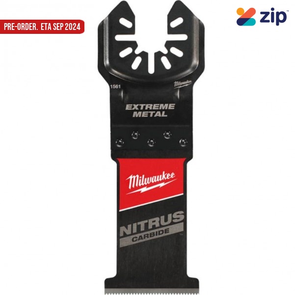 Milwaukee 49251561 - OPEN-LOK 35mm (1-3/8") NITRUS CARBIDE Extreme Metal Multi-Tool Blade