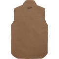 Milwaukee GRIDIRON (801BR2X) - Brown Sherpa Lined Vest Size 2XL