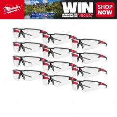 Milwaukee 48732900A - 12 Pieces Clear Safety Glasses