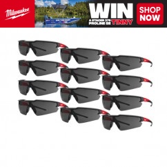 Milwaukee 48732905A - 12 Pieces Tinted Safety Glasses