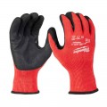 Milwaukee 48738630 - Cut Level 3C Nitrile Dipped Gloves 1 Pack Size S