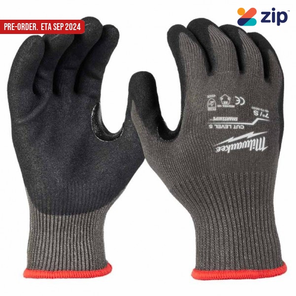 Milwaukee 48738650 - Cut 5(E) Nitrile Dipped Gloves Size S