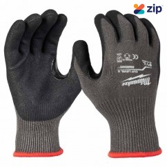 Milwaukee 48738652 - Cut 5(E) Nitrile Dipped Gloves Size L