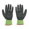 Milwaukee 48738952 - Hi-Vis Cut 5(E) Polyurethane Dipped Gloves - L