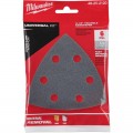 Milwaukee 49252120 - 6pce OPEN-LOK 120 Grit Multi Tool Triangle Sand Paper