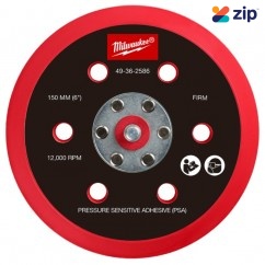 Milwaukee 49362586 - 150mm Firm Pressure Sensitive Adhesive Sander Backing Pad Suits M12FROS500