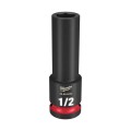 Milwaukee 49666222 - 1/2" Drive 1/2" Deep 6 Point Impact Socket