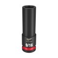 Milwaukee 49666223 - 1/2" Drive 9/16" Deep 6 Point Impact Socket