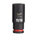 Milwaukee 49666229 - 1/2" Drive 15/16" Deep 6 Point Impact Socket