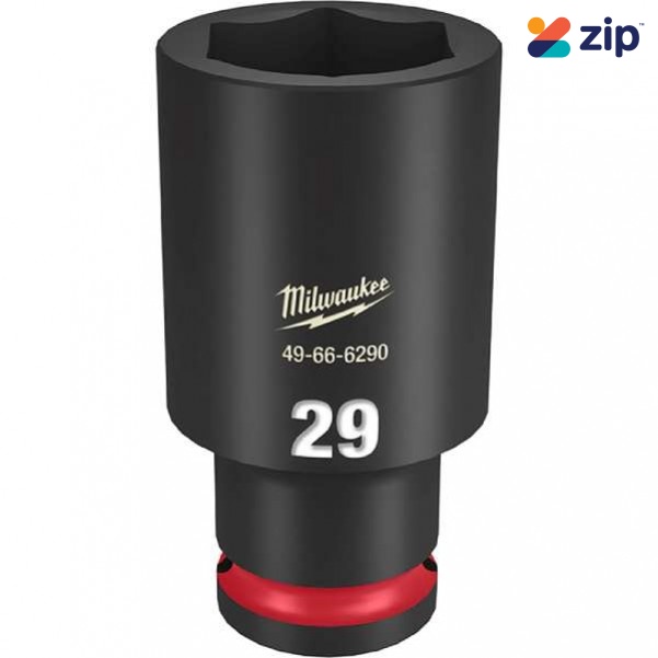 Milwaukee 49666290 - 1/2" Drive 29mm Deep 6 Point Impact Socket