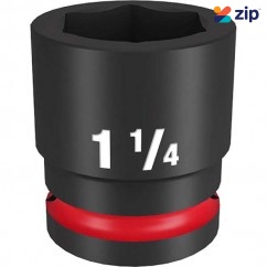 Milwaukee 49666311 - 3/4" Drive 1-1/4" Standard 6 Point Impact Socket