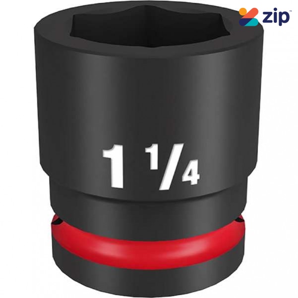 Milwaukee 49666311 - 3/4" Drive 1-1/4" Standard 6 Point Impact Socket