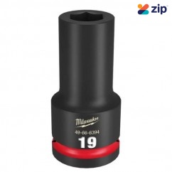 Milwaukee 49666394 - 3/4" Drive 19mm Deep 6 Point Impact Socket