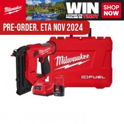 Milwaukee M12FCN18GS301C - 12V 3.0Ah M12 FUEL 18 Gauge Compact Brad Nailer Kit