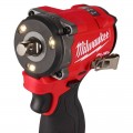 Milwaukee M12FIW2P120 - 12V M12 Fuel 1/2" Cordless Stubby Impact Wrench Skin W/Pin Detent