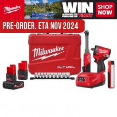 Milwaukee M12FPP3D25252C - 12V Fuel Cordless Brushless 3 Piece Power Pack Combo Kit