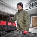 Milwaukee M12HJMOGX-0XXL - 12V Li-ion Cordless AXIS Olive Green Heated Jacket Skin - XXL