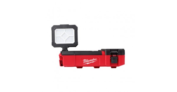 Milwaukee M Poal V Li Ion Cordless Packout Area Light Skin