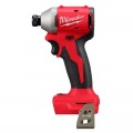 Milwaukee M18BLIDR0 - 18V Li-ion Cordless Brushless 1/4" Hex Impact Driver Skin