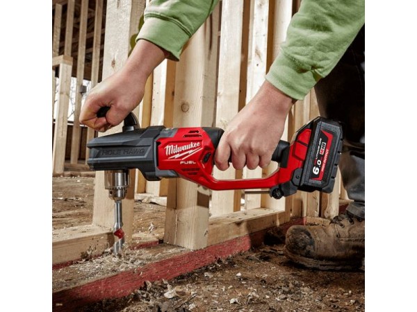 Milwaukee M18CRAD2-0 18V Cordless HOLE HAWG Fuel Brushless Right Angle Drill  Skin