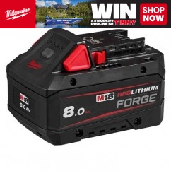 Milwaukee M18FB8 - 18V Redlithium FORGE 8.0Ah Battery