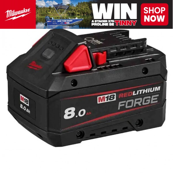 Milwaukee M18FB8 - 18V Redlithium FORGE 8.0Ah Battery