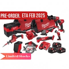 Milwaukee M18FPP10A4503B - 18V Fuel 10 Piece Combo Kit