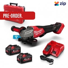 Milwaukee M18FSAG125XPDB2602 -18V Li-ion Cordless Fuel 125mm (5") High Speed Angle Grinder with Deadman Paddle Switch Kit