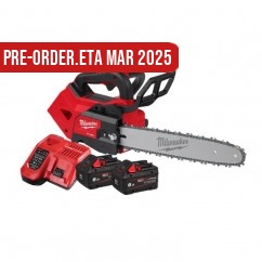 Milwaukee M18FTCHS14802F - 18V 8.0Ah Li-ion Cordless Fuel 356mm (14”) Top Handle Chainsaw Combo Kit