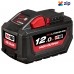 Milwaukee M18HB12 - 18V 12Ah High Output RED LITHIUM Li-ion Cordless Battery 