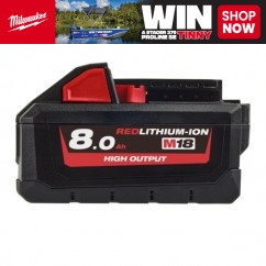 Milwaukee M18HB8 - 18V 8.0Ah M18 REDLITHIUM-ION High Output Battery