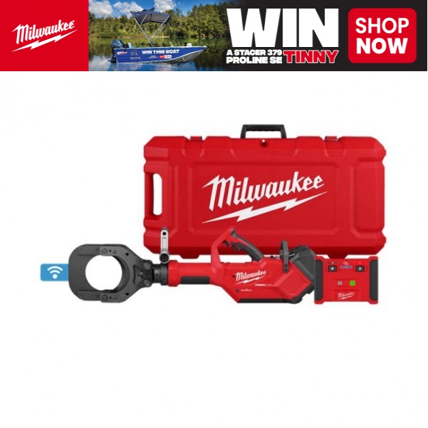 Milwaukee M18HCC125R0C - M18 Force Logic 125mm (5") Underground Cable Cutter W/ Wireless Remote