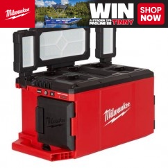 Milwaukee M18POALC-0 - 18V Cordless PACKOUT Area Light & Charger Skin