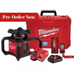 Milwaukee M18RL1220-301C - M18 Dual Grade Rotary Laser 1220m (4000') Red Kit