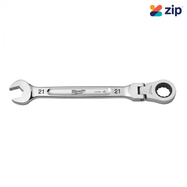 Milwaukee 45969621 - 21mm Metric Flex Head Ratcheting Combination Wrench