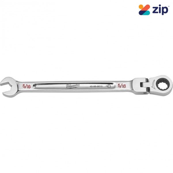 Milwaukee 45969810 - 5/16” SAE Flex Head Ratcheting Combination Wrench