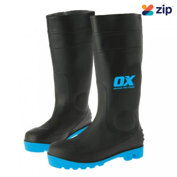 OX Steel OX S242408 Toe Safety Gumboots Size 8