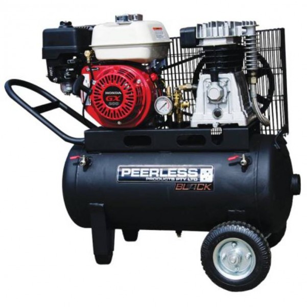 Peerless PB17000P - Portable Petrol Single Phase Belt Drive Air Compressor