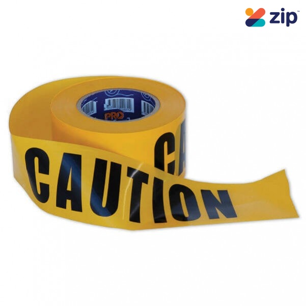 ProChoice CT10075 -100m x 75mm Yellow/Black Caution Tape