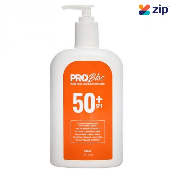 Prochoice SS500-50 - Probloc 500ml SPF 50+ Sunscreen Pump Bottle