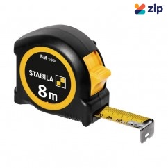 Stabila 19579 - 8m x 25mm BM 100 Metric Pocket Tape Measure