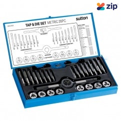 Sutton Tools M500M26 - 26 Pieces TD10 Metric Tap and Die Set