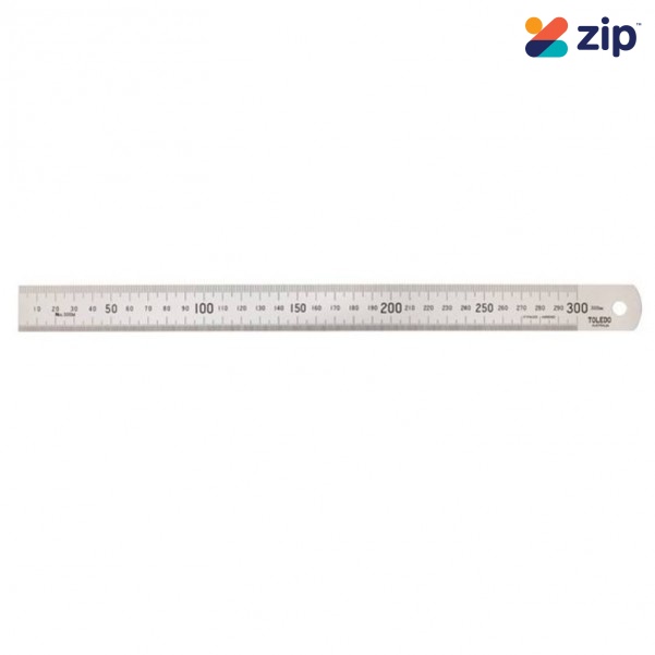 Toledo 300M - 300mm Stainless Steel Ruler