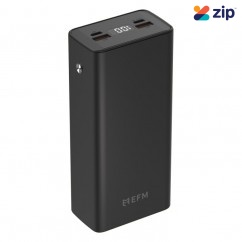 EFM 30,000mAh Digital Power Bank - Black - EFPB3DU932BLA