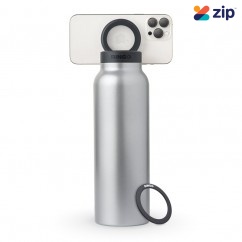 Ringo All-in-One Water Bottle with Magnetic Phone Mount - Stainless 950ml (32oz) - B2SS32LSC1