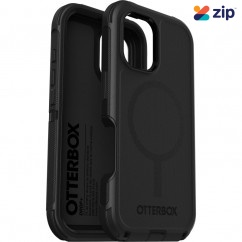 OtterBox Defender MagSafe Case - For iPhone 16 - Black - 77-95961