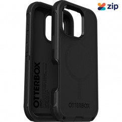 OtterBox Defender MagSafe Case - For iPhone 16 Pro - Black - 77-95975