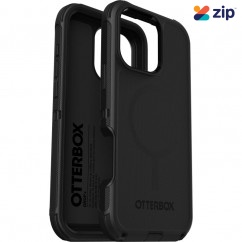 OtterBox Defender MagSafe Case - For iPhone 16 Pro Max - Black - 77-95989