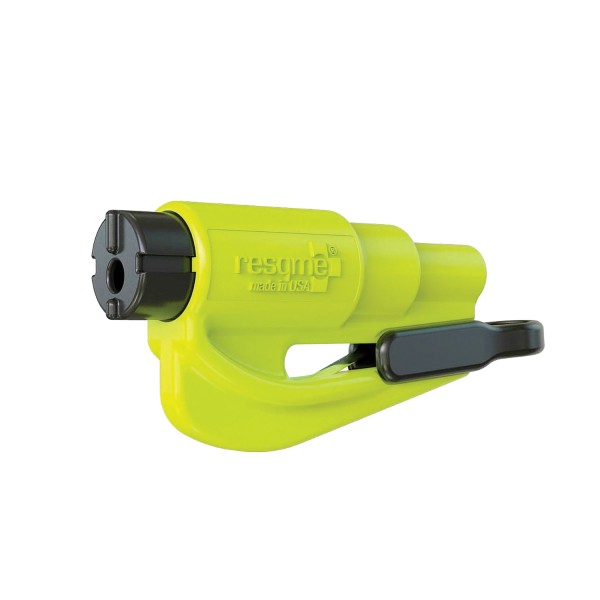 resqme® Car Escape Tool - Yellow, 6 pack, Seatbelt Cutter / Window